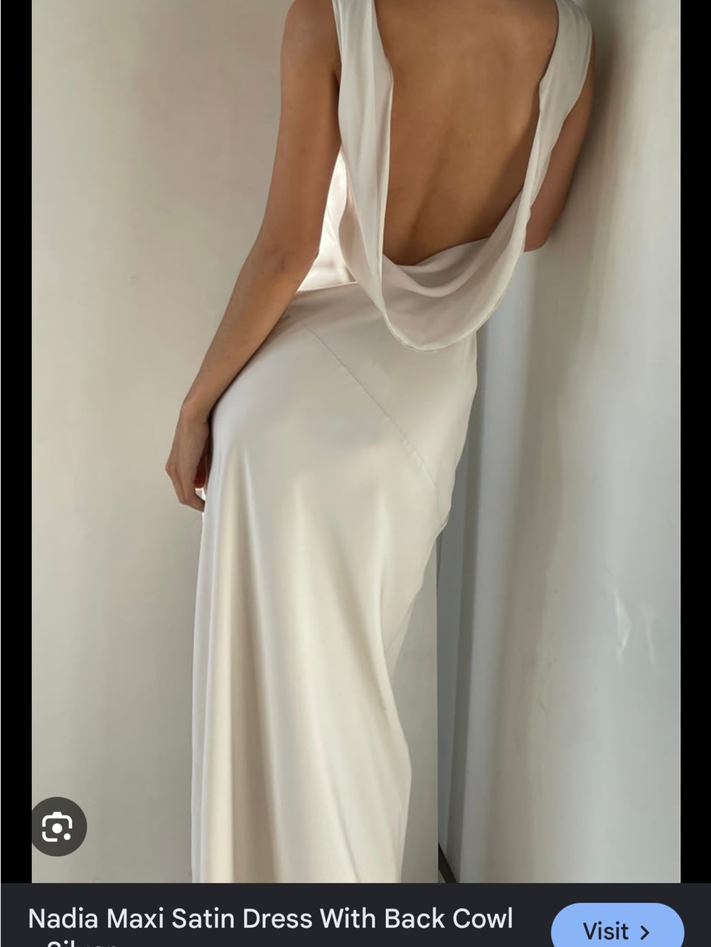 MESHKI Nadia Maxi Satin Dress - Picture 5 of 10